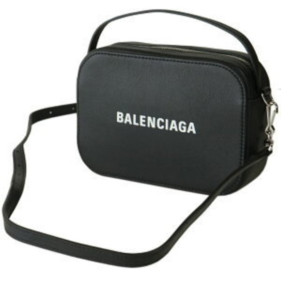Balenciaga Cross Shoulder Bag Camera Bag Black - Picture 1 of 5